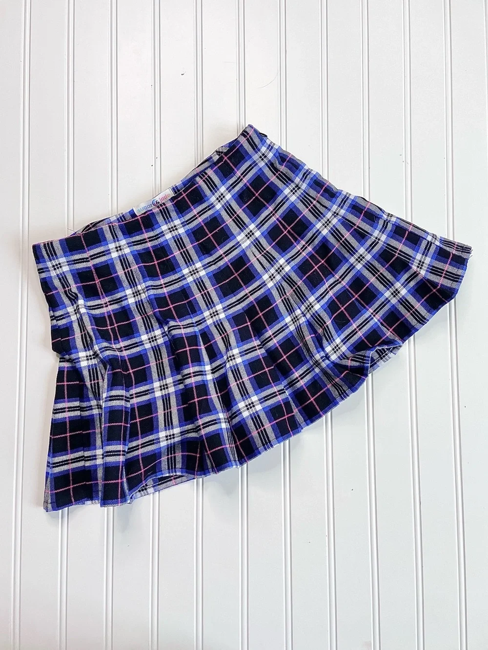 •Sugar and Jade• Plaid Pleated Skirt